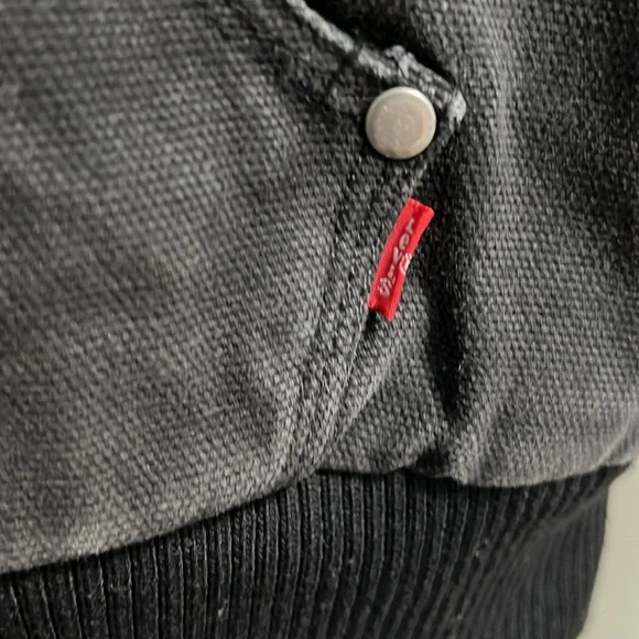 Kids Levi’s Hooded Canvas lined jacket Carhartt look alike size medium. - Picture 2 of 10